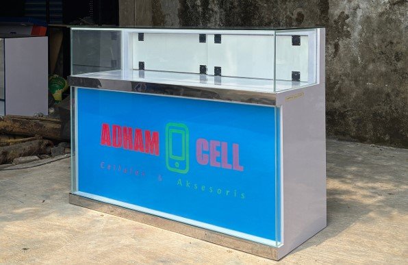 Etalase Custom P150x110x55 cm