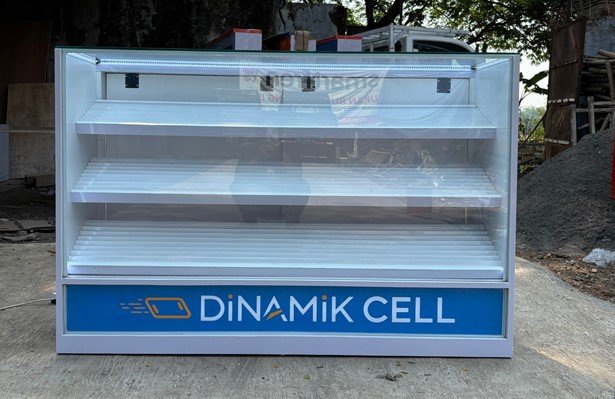 Etalase Full Custom P150x110x55 cm