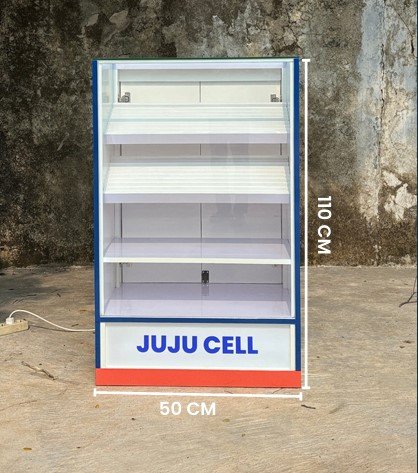 Etalase Perdana & Voucher P50x110x55 cm