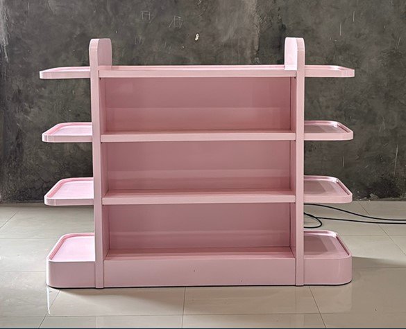 Rak Display Kosmetik 2 Muka P150 CM